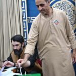 An APP employee exercises his right to vote during the APP Employees Union Election 2025 at APP Headquarters