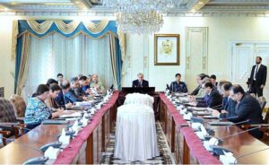 Prime Minister Muhammad Shehbaz Sharif chairs a review meeting regarding his recent visit to Azerbaijan