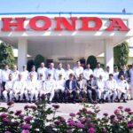 Special Assistant to the Prime Minister Haroon Akhtar khan invited as the chief guest on the landmark ceremony of Honda Atlas Cars Pakistan's first ever export of completely built-up units from the country