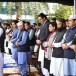 Prime Minister Muhammad Shehbaz Sharif offers Eid-ul-Fitr prayers