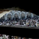 A large number of faithful offering Namaz-e-Juma-tul-Wida (Friday prayer) at Qadeemi Jamia Masjid during holy month of Ramzan