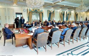 Prime Minister Muhammad Shehbaz Sharif chairs a meeting regarding price control and provision of cheap essential commodities during Ramzan.