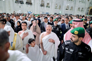Prime Minister Muhammad Shehbaz Sharif performs Umrah, an Islamic pilgrimage to Khana e Ka’aba.
