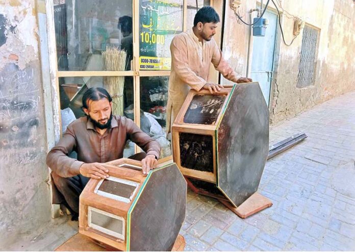 Artisan carpenters craft beautiful, stylish tables from wood to export and trade across the country