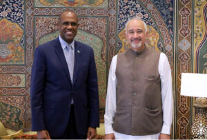 Ambassador Faisal Niaz Tirmizi welcomed John Mirenge, Ambassador of Rwanda, at Pakistan House. The meeting focused on enhancing Pakistan-Rwanda relations and fostering collaboration in key sectors