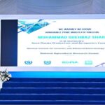 Prime Minister Muhammad Shehbaz Sharif addresses the inaugural ceremony for the Aeroponics Technology Complex for Potato Seed Production at National Agricultural Research Center