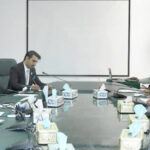 SAPM Haroon Akhtar Khan is being briefed By Suzuki officials for the plan of the Bio Gas Plant