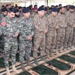 General Syed Asim Munir, NI (M), Chief of Army Staff, visited Wana in South Waziristan and Chehkan in Dera Ismail Khan to spend Eid-ul-Fitr with the officers and troops employed on the Western Border. COAS offered Eid prayers, and prayed for the enduring stability and prosperity of Pakistan
