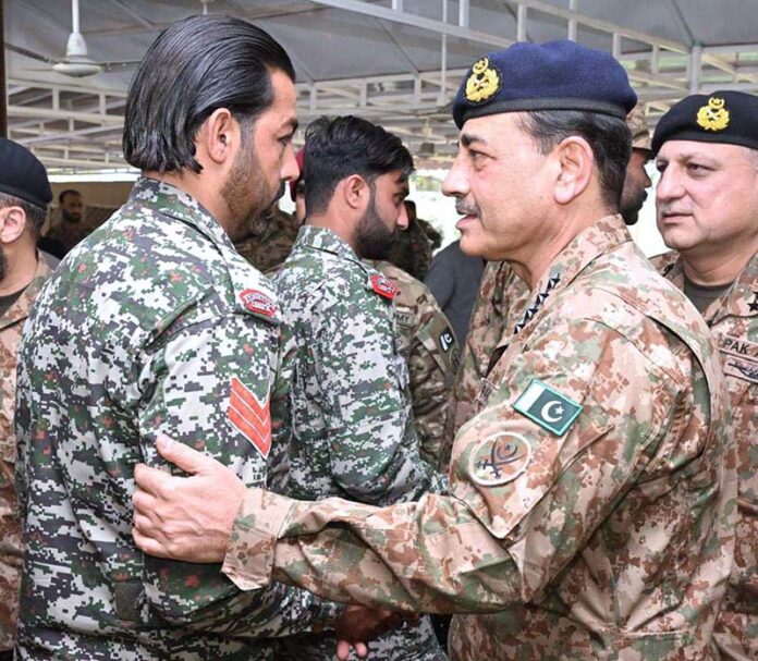 General Syed Asim Munir, NI (M), Chief of Army Staff, visited Wana in South Waziristan and Chehkan in Dera Ismail Khan to spend Eid-ul-Fitr with the officers and troops employed on the Western Border. COAS offered Eid prayers, and prayed for the enduring stability and prosperity of Pakistan