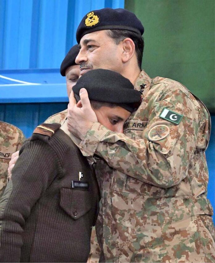 General Syed Asim Munir, NI (M), Chief of Army Staff, visited Wana in South Waziristan and Chehkan in Dera Ismail Khan to spend Eid-ul-Fitr with the officers and troops employed on the Western Border. COAS offered Eid prayers, and prayed for the enduring stability and prosperity of Pakistan