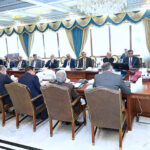 A delegation of leading Pakistani businessmen calls on Prime Minister Muhammad Shehbaz Sharif