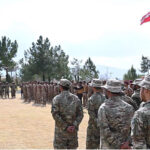 Prime Minister Muhammad Shehbaz Sharif addresses the soldiers who conducted the successful operation of Jaffar Express hijack