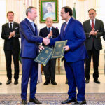 Prime Minister Muhammad Shehbaz Sharif witnesses the MoU exchange between International Free Zones Authority of UAE and Board of Investment of Pakistan