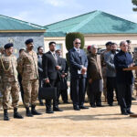 Prime Minister Muhammad Shehbaz Sharif addresses the soldiers who conducted the successful operation of Jaffar Express hijack