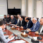 Federal Minister for Commerce, Jam Kamal Khan FPCCI leaders, and DGTO Bilal Khan Pasha convene to chart a path toward unified election cycles for stronger trade governance