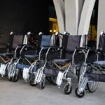 Wheelchairs distributed among 20 differently-abled persons