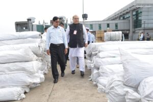 Second Pak humanitarian aid consignment for earthquake affectees handed over at Yangon, Myanmar