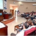 Chief Guest Prof. Dr. Osman Hassan, Pro-Rector Academics, NUST addressing during Third International Conference on Nanoscience and Nanotechnology-2025 organized by School of Chemical and Materials Engineering, NUST