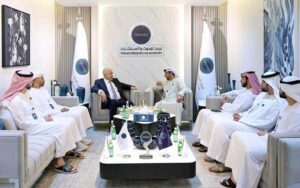 Ambassador Faisal Niaz Tirmizi visited TRENDS Research and Advisory, a UAE based independent research institution. Dr. Mohamed Abdulla Al Ali, the CEO of the institution and his team briefed the Ambassador on the working of the institution.