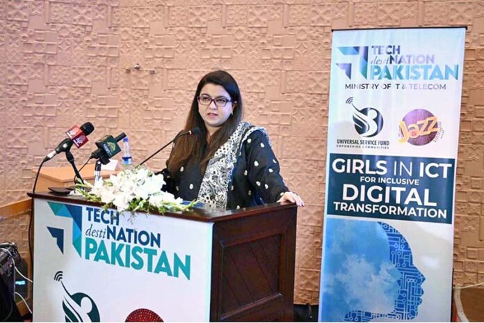 Federal Minister Shaza Fatima Khawaja’s keynote address on International Girls in ICT Day event