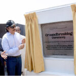 Special Assistant to the Prime Minister, Ministry of Industries & Production, Mr. Haroon Akhtar Khan, inaugurates the groundbreaking ceremony of the Pak Suzuki Bio-fuel Plant at Manga Mandi