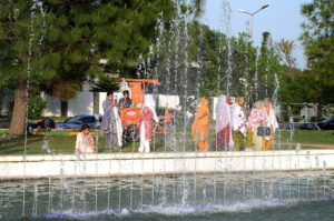 A large number of people visit the picnic spot Daman e Koh on the 2nd day of Eid ul Fitr celebrations