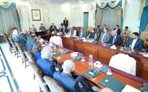 Prime Minister Muhammad Shehbaz Sharif chairs a meeting with investors on investment opportunities in the digitisation process of FBR