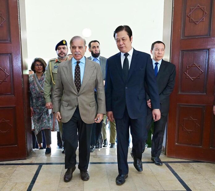 Prime Minister Muhammad Shehbaz Sharif visits the embassy of Myanmar to offer his condolences and show solidarity over the loss of lives in the recent devastating earthquake in Myanmar