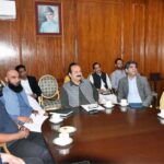 Chairman Prime Minister's Youth Programme Rana Mashhood Ahmed Khan in a meeting with the youth influencers