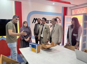 Parliamentary Secretary Education Ms. Farah Naz Hosts Prominent Overseas Pakistanis to Review IT & Al Advancements at Islamabad College for Boys, G-6/3 in federal capital.