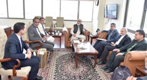 Federal Minister for Science and Technology, Khalid Hussain Magsi, held a meeting with the Ambassador of the Islamic Republic of Iran to Pakistan, Dr. Reza Amiri Moghadam, and Deputy Minister for Science, Research and Technology, Dr. Abolfaz Bahe Di in federal capital.