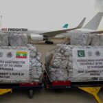 On directions of Prime Minister of Pakistan, NDMA dispatched the second consignment of emergency relief aid for earthquake hit Myanmar from Islamabad International Airport