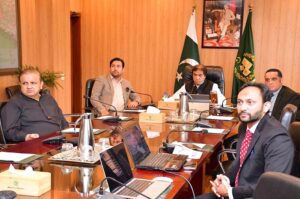 Federal Minister for Railways Hanif Abbasi chairs high-level meeting on the strategic roadmap to modernize Pakistan Railways, in line with the directions of the Prime Minister of Pakistan in federal capital.