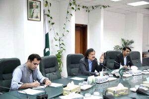 Special Assistant to the Prime Minister Haroon Akhtar Khan Chairs High-Level Meeting on Banana Plant Project with SMEDA - Emphasizes Environmental Sustainability and Industrial Innovation.