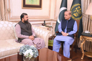 Chief Minister of Balochistan Mir Sarfraz Bugti calls on Prime Minister Muhammad Shehbaz Sharif