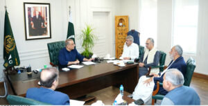 Federal Minister for Communications Abdul Aleem Khan chairs a special meeting on N-5 (GT Road).
