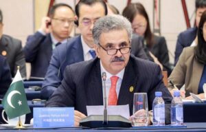Hon'ble Chief Justice of Pakistan Mr. Justice Yahya Afridi In a meeting with Chinese counterpart during Shanghai Cooperation Organization (SCO)