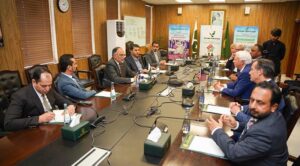 A U.S. Congressional Delegation (CODEL) led by Representative Jack Bergman (R-MI), along with Representatives Thomas Richard Suozzi, Jonathan L. Jackson, and other senior U.S. officials, called on the Federal Minister for Planning, Development & Special Initiatives, Prof. Ahsan Iqbal.