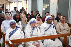 A special prayer ceremony organized for the soul of the Pope France Khatun Fatima Church F 8/4 in federal capital