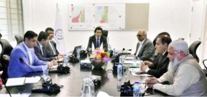 Federal Minister for Petroleum Ali Pervaiz Malik visited Geological Survery of Pakistan in the federal capital