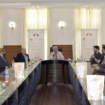 Federal Minister for Food Security and Research Rana Tanveer Hussain during his visit of a local food company