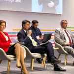 Minister of state for national health services Dr mukhtar Bharath addressing the Third Global Disability Summit (GDS) kicked off in Berlin