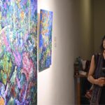 Visitors viewing the photo exhibition 'The Quiet Storm'—a powerful group show featuring seven visionary artists whose works reflect subtle intensity and precision, at Tanzara Gallery, Saidpur Village