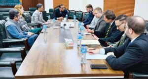 A bilateral meeting between officials of the Public Procurement Regulatory Authority (PPRA) Pakistan and a delegation of the European Union (EU) and Foreign Trade Section of the Ministry of Industry and Trade of Czech Republic held to explore avenues for cooperation in public procurement