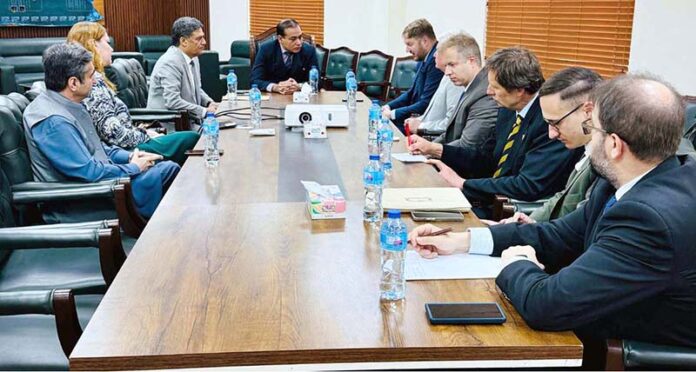 A bilateral meeting between officials of the Public Procurement Regulatory Authority (PPRA) Pakistan and a delegation of the European Union (EU) and Foreign Trade Section of the Ministry of Industry and Trade of Czech Republic held to explore avenues for cooperation in public procurement