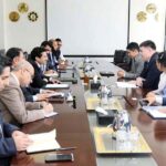 Federal Minister for Petroleum, Ali Pervaiz Malik held a meeting with the Vice Minister of Energy of the Republic of Kazakhstan, H.E. Arymbek Kudaibergen