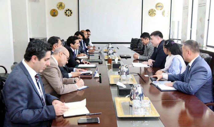 Federal Minister for Petroleum, Ali Pervaiz Malik held a meeting with the Vice Minister of Energy of the Republic of Kazakhstan, H.E. Arymbek Kudaibergen