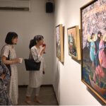Visitors viewing the photo exhibition 'The Quiet Storm'—a powerful group show featuring seven visionary artists whose works reflect subtle intensity and precision, at Tanzara Gallery, Saidpur Village