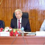 Minister for Food Security and Research, Rana Tanvir Hussain chairs the meeting of a high powered Federal Committee on Agriculture (FCA)
