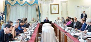 Prime Minister Muhammad Shehbaz Sharif chairs a meeting of the Economic Advisory Council